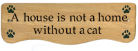 A house is not a home without a cat